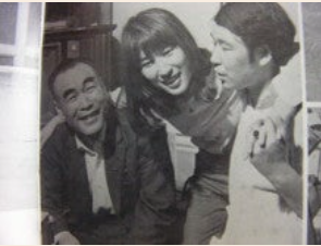 両親と藤圭子画像
