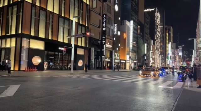 夜の街銀座イメージ画像