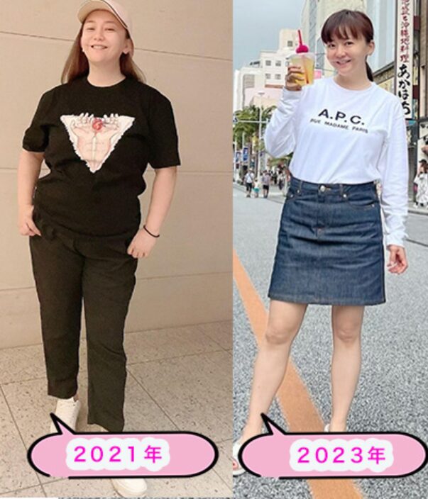 華原朋美ダイエット経過画像