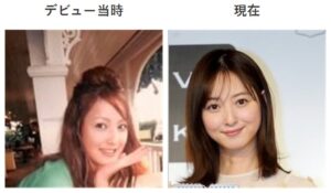 佐々木希 デビュー当時と現在の比較画像