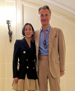 中村江里子とシャルル画像